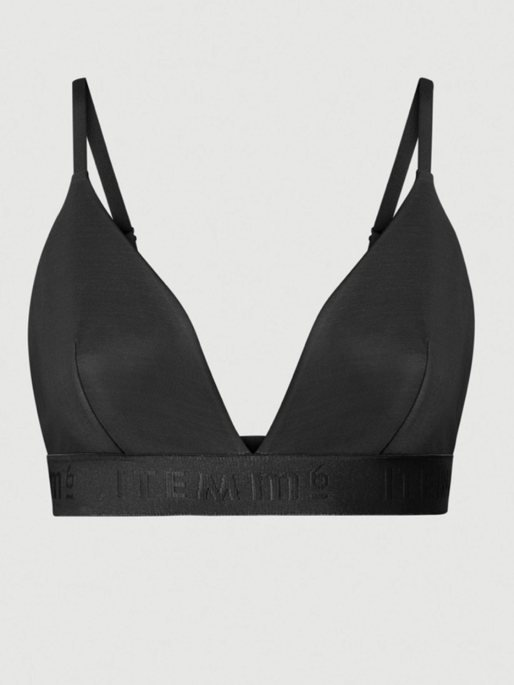 ÍTEM M6 All Mesh Triangle Bra Black Size Medium